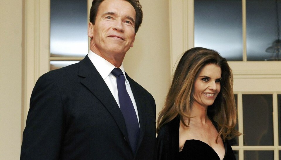 Arnold Schwarzenegger og Maria Shriver annoncerede, at de var gået fra hinanden den 9. maj 2011.