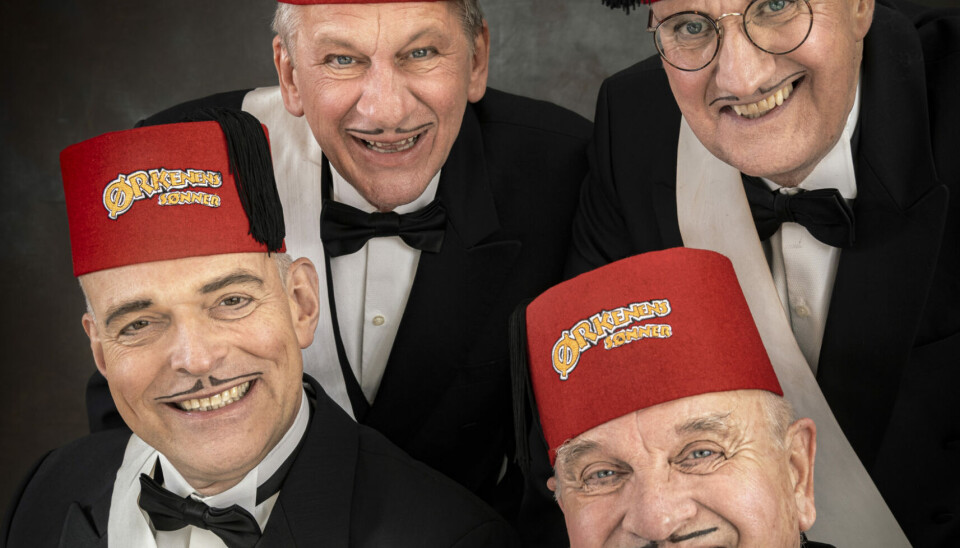 Ørkenens Sønner fra seneste show, 'Fingeren på Pølsen'