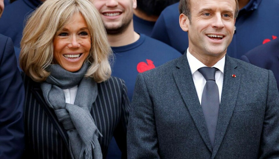 Brigitte og Emmanuel Macron