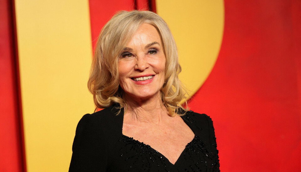 Den amerikanske skuespiller Jessica Lange ved en fest i forbindelse med Oscaruddelingen i marts. Hun fylder 75 år 20. april og har selv modtaget to Oscars. (Foto: Danny Moloshok/Ritzau Scanpix)
