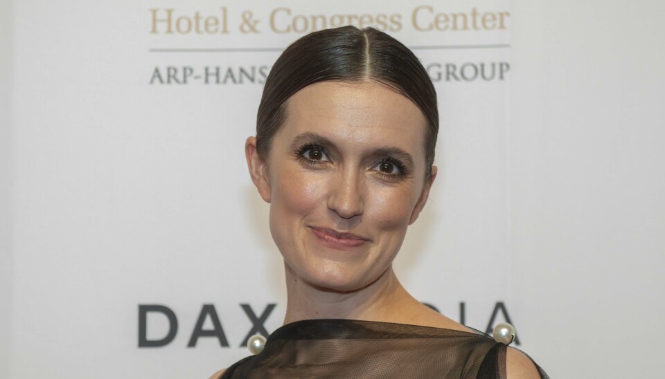 Ditte Haue fandt ud af, hun var gravid under værtsjobbet ved 'Danish Beauty Awards'.