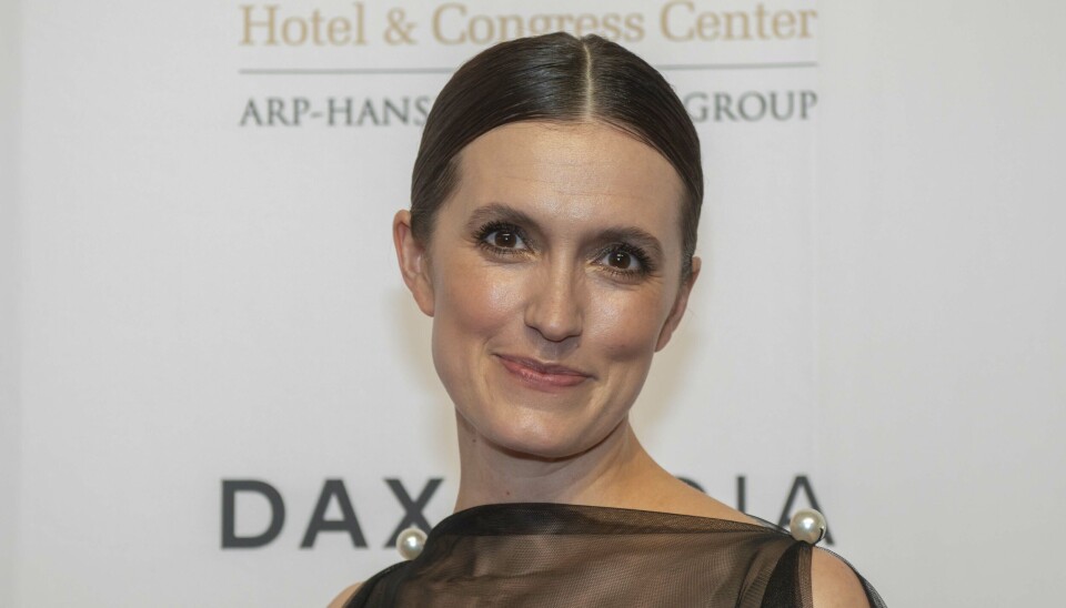 Ditte Haue fandt ud af, hun var gravid under værtsjobbet ved 'Danish Beauty Awards'.