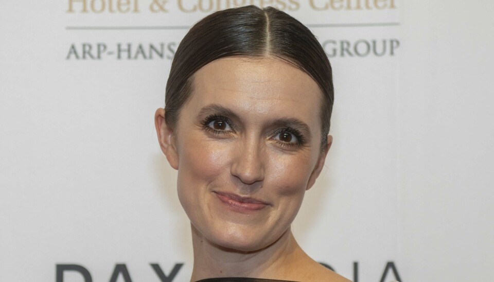 Ditte Haue fandt ud af, hun var gravid under værtsjobbet ved 'Danish Beauty Awards'.