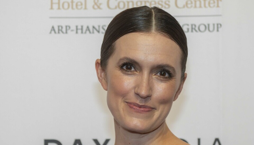 Ditte Haue fandt ud af, hun var gravid under værtsjobbet ved 'Danish Beauty Awards'.