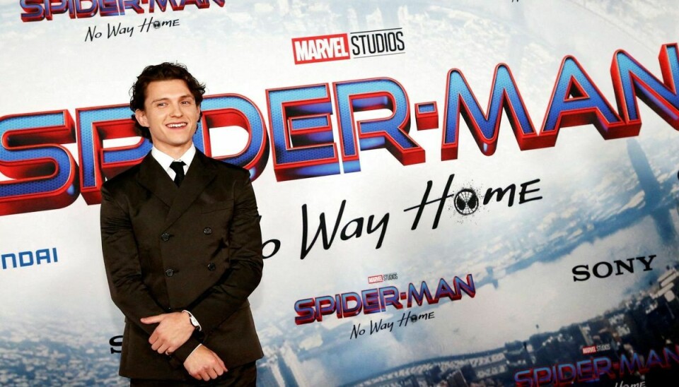 Filmene om Spider-Man med britiske Tom Holland (billedet) har generelt været populære. Det gælder også den seneste, der er nummer tre i rækken.