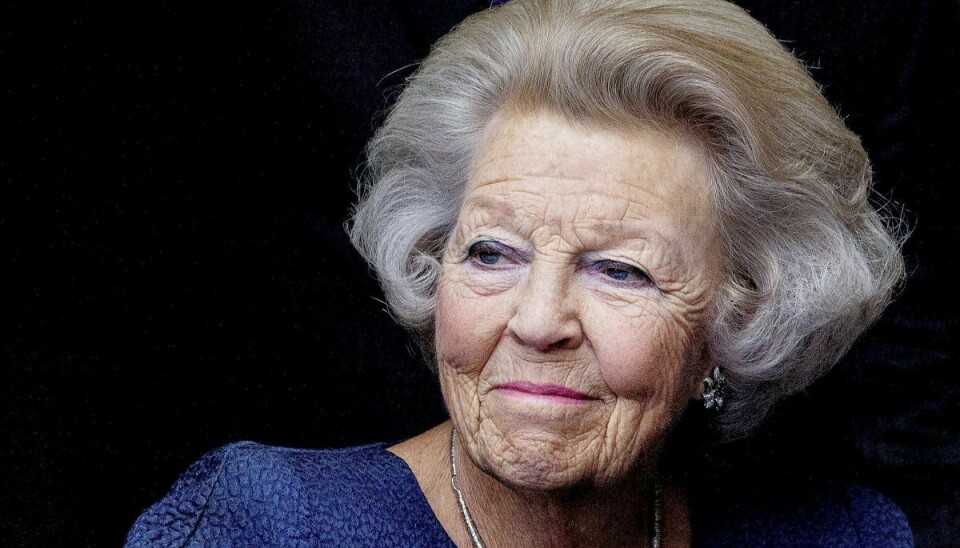Tidligere i december fik Hollands forhenværende regent, den abdicerede dronning Beatrix, konstateret coronasmitte. (Arkivfoto).