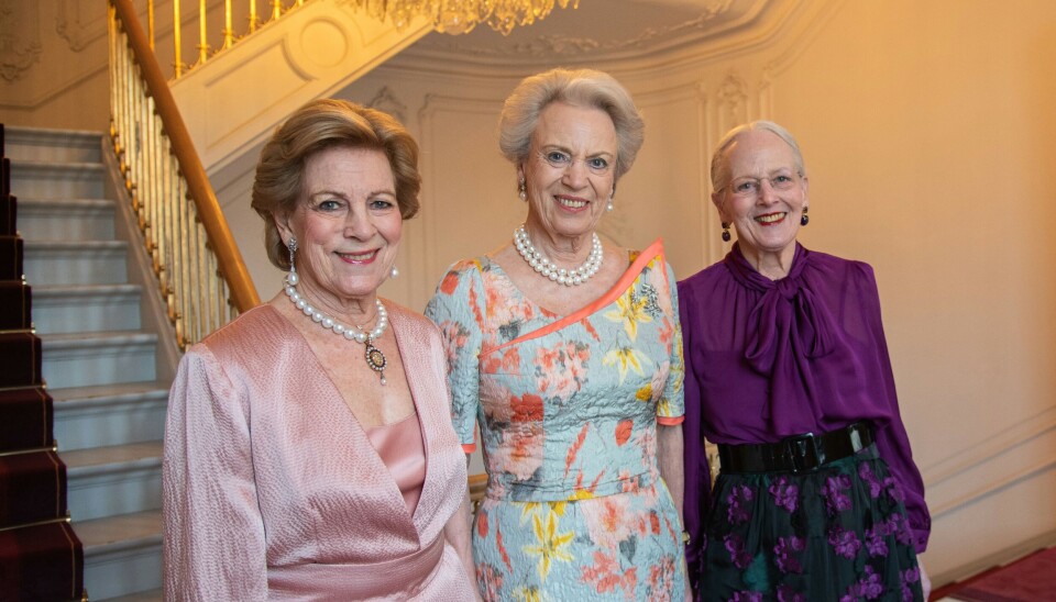 Dronning Anne-marie, Prinsesse Benedikte og Dronning Margrethe har mange glade minder fra opholdene i Gråsten.