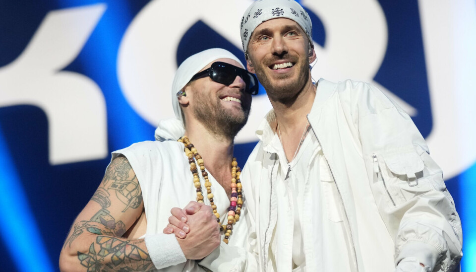 Nik og Jay har stået på den danske musikscene siden 2002 og er kendt for hits som 'Lækker' og 'En dag tilbage'. I 2023 spillede de fire udsolgte koncerter i Royal Arena i København. (Arkivfoto).