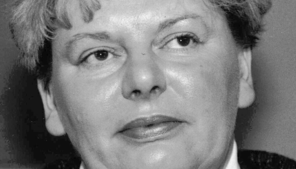 Bente Juncker er her fotograferet i 1994 - året, hvor hun kun overlevede 14 dage som socialminister og herefter forlod politik.