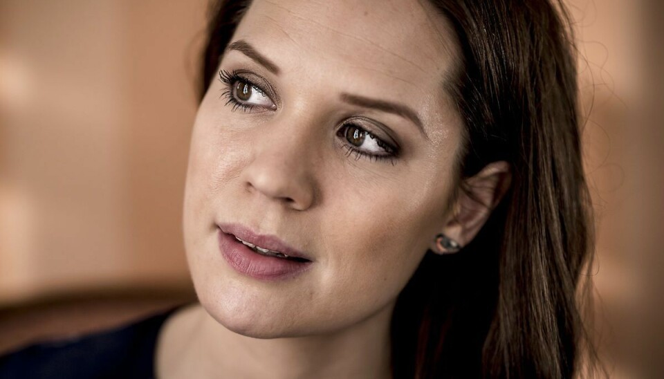 Amalie Dollerup i trekantdrama over for Skam-stjerne Amalie Dollerup i trekantdrama over for Skam-stjerne