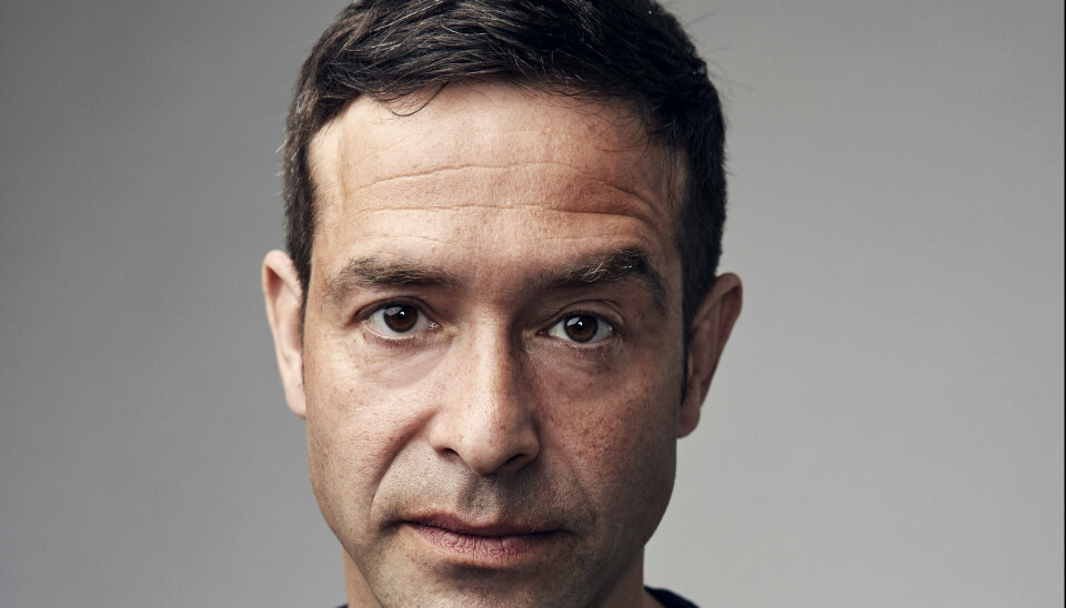 Den 45-årige skuespiller Thomas Levin skal være med i en engelsk teaterforestilling på Hampstead Theatre i London. (PR-foto)