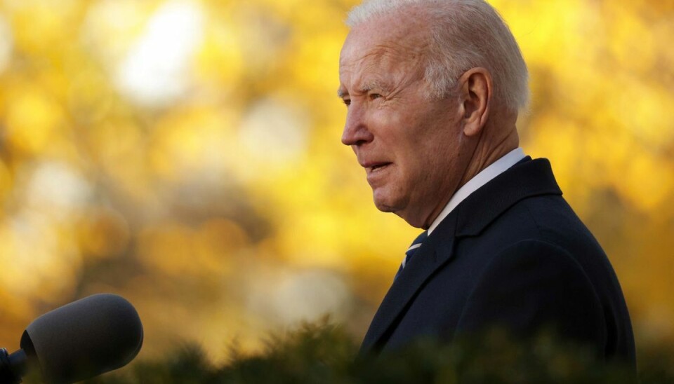 USA's præsident, Joe Biden, gennemgik fredag en koloskopi, hvor han var under bedøvelse. Undersøgelsen fandt sted i forbindelse med præsidentens årlige lægetjek. (Arkivfoto).