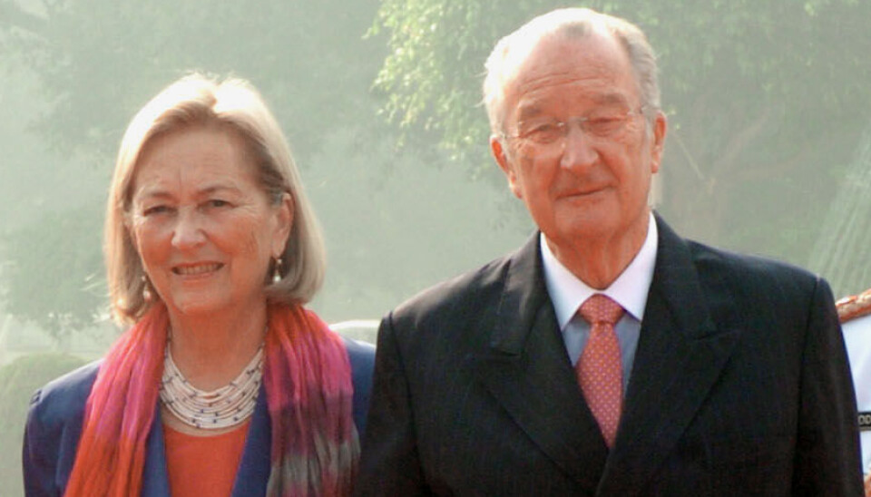 Belgiens tidligere kongepar, kong Albert og dronning Paola