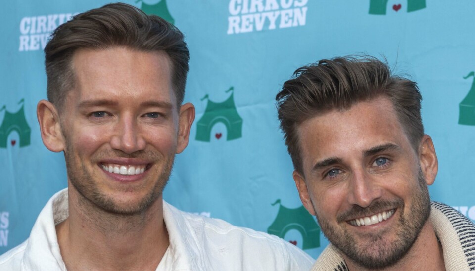 Morten og Frederik venter med at lægge sig fast på navne til deres tvillinger, når de er kommet til verden.