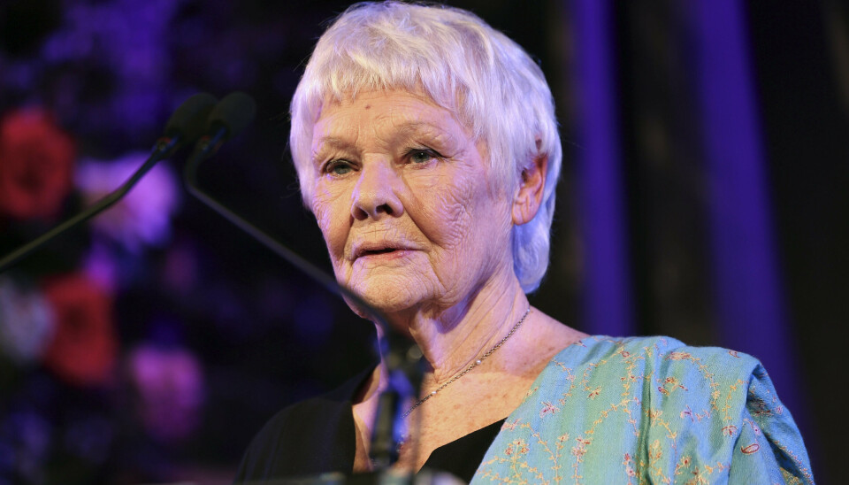 Det er to år siden, at 89-årige Judi Dench senest havde premiere på en film. (Arkivfoto).
