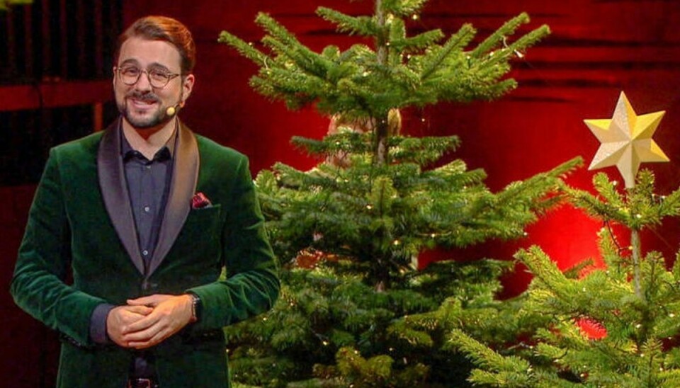 Tv-vært og chefdirigent for DR Pigekoret Phillip Faber lover at give et nummer på pianoet juleaften. (Stillfoto).