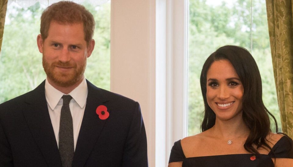 Prins Harry og hertuginde Meghan