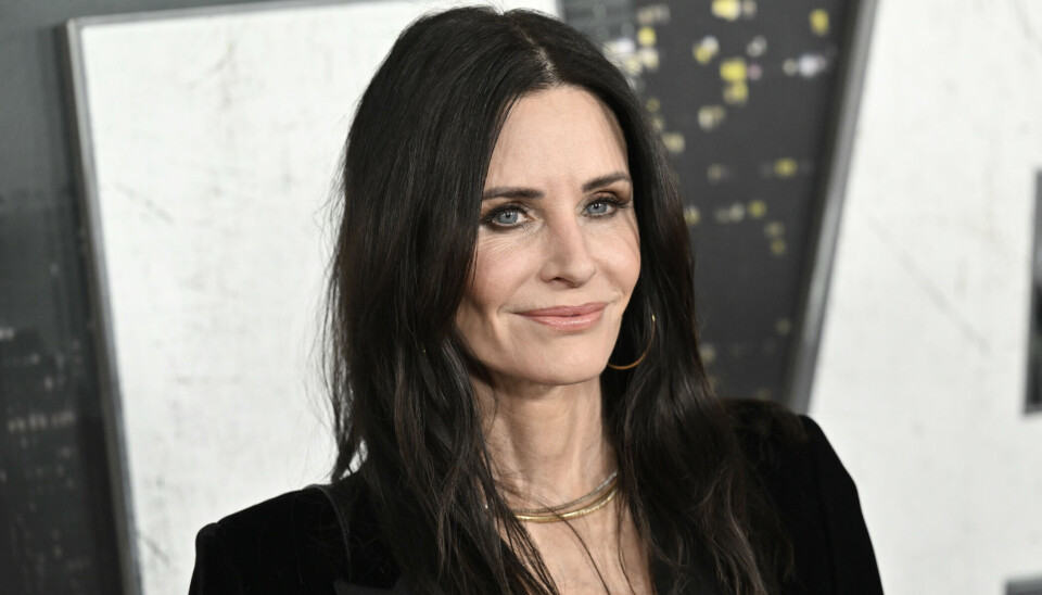 Den seneste film i gyserserien 'Scream', som er nummer seks i rækken, havde premiere i 2023. På billedet ses Courteney Cox på den røde løber i forbindelse med premieren i New York.