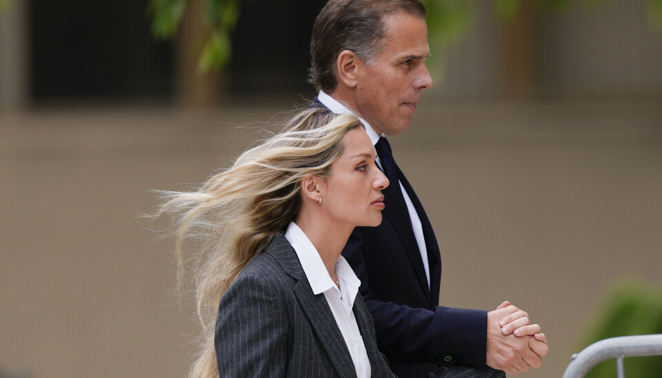 Hunter Biden ankommer tirsdag til retten i Wilmington, Delaware.