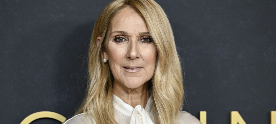 Celine Dion i tårer på scenen