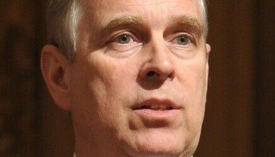 Prins Andrew er blacklistet.