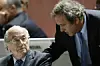 Sepp Blatter og Michel Platini er tiltalt for bedrageri. (Arkivfoto)
