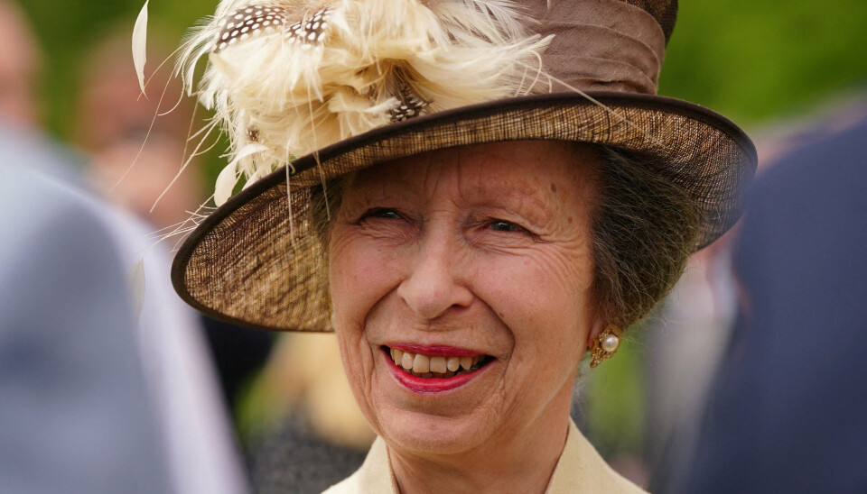 Prinsesse Anne kom til skade derhjemme søndag aften. (Arkivfoto).