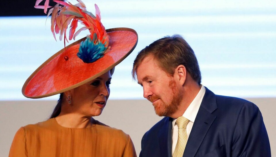 Kong King Willem-Alexander og dronning Maxima af Holland.