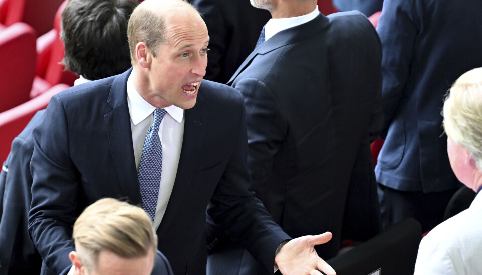 Prins William går all in, når det gælder fodbold-lidenskaben.