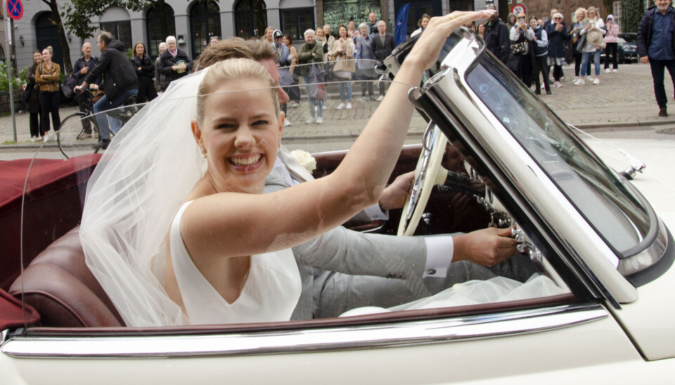 Julie Zangenberg bryllup 2023