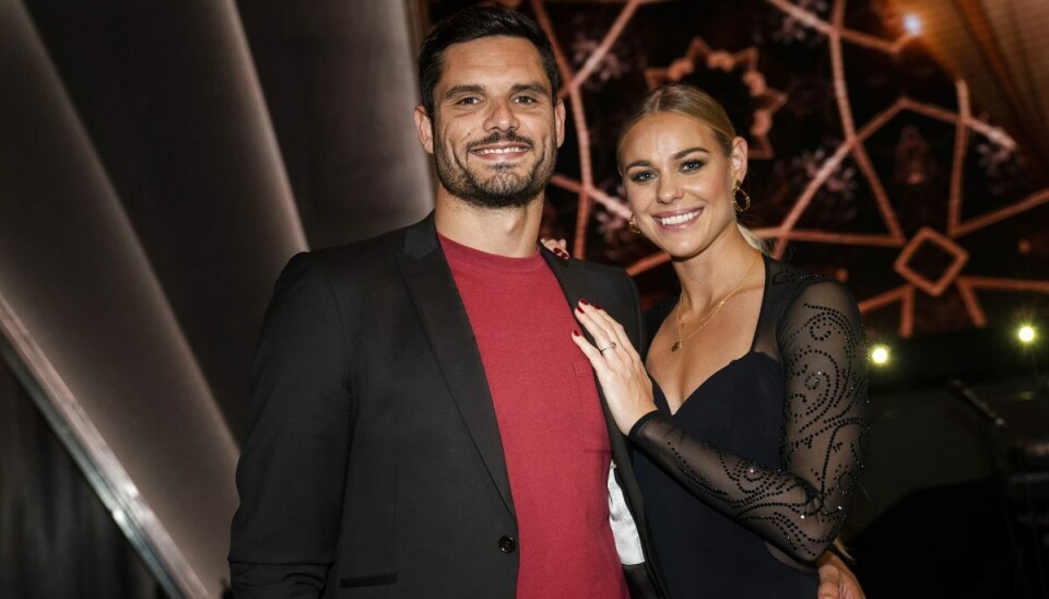 Pernille Blume afslørede i august på sin Instagram-profil, at hun og kæresten Florent Manaudou er forlovede. De to stiftede første gang bekendtskab ved OL i London i 2012. Men det var i 2019, da begge trænede i Tyrkiet, at de fandt sammen som kærester. Ved sommerens OL i Tokyo vandt svømmerne hver deres medalje. (Arkivfoto).