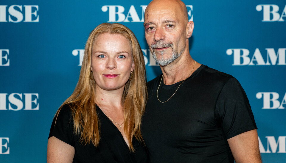 Jimmy Jørgensen har været kæreste med skuespiller Signe Egholm siden slutningen af 00'erne. Sidste sommer blev de gift. Her er de i 2022 til gallapremiere på spillefilmen 'Bamse', som hun medvirker i.