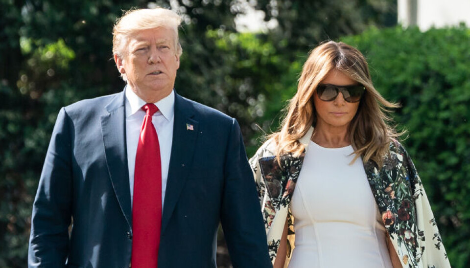 Donald og Melania Trump