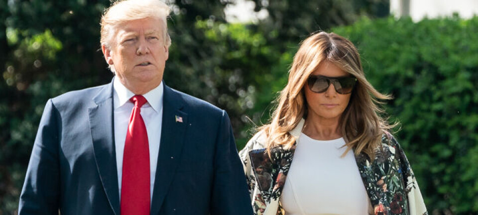 Melania sætter hælene i