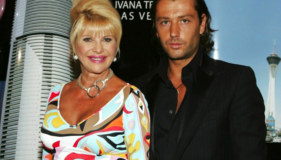 Rossano Rubicondi (th.) dannede i flere år par med Ivana Trump (tv.).