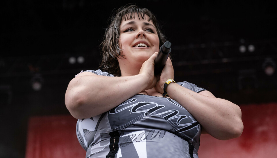 Jada kom tilbage efter barsel, da hun spillede på Store Scene på Jelling Musikfestival lørdag den 25. maj 2024.