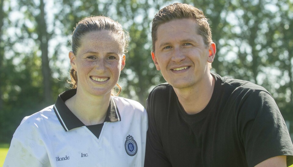 Nicoline Sørensen og Christian Caspersen drømmer om at få børn som næste skridt efter vielsen for nylig.