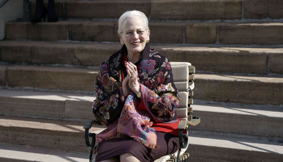 Dronning Margrethe er nu alene på Gråsten Slot.