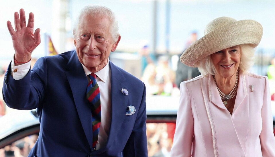 Kong Charles og dronning Camilla.