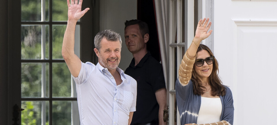 Frederik og Mary kommer