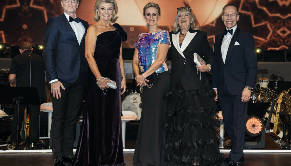 Dommere Anne Laxholm, Nikolaj Hübbe, Britt Bendixen, Jens Werner og Marianne Eihilt.