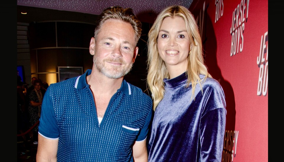 . Paw Henriksen er kommet galt af sted. Her med kæresten Stine.