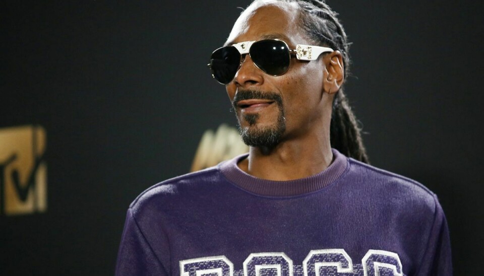 Den amerikanske stjernerapper, sanger og pladeproducer Snoop Dogg.