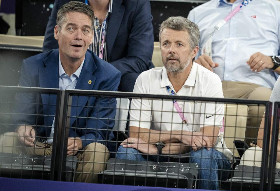 Kong Frederik, her fanget under OL, har mistet sin 'reservefar', Per Thornit.