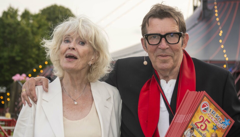 Søren Østergaard med hustruen Lisbeth Østergaard.