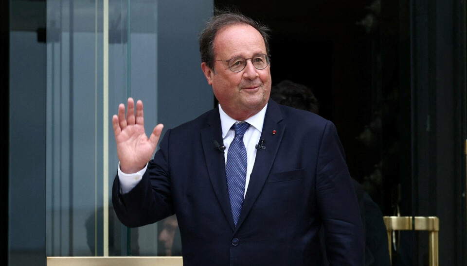 Tidligere præsident François Hollande ankommer den 10. juli til sin nye arbejdsplads, Nationalforsamlingen i Paris.