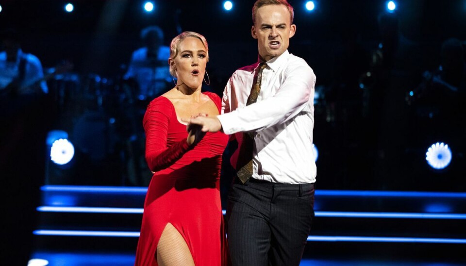 Michelle Kristensen og Mads Vad går videre efter en solid omgang tango. Michelle Kristensen og Mads Vad går videre efter en solid omgang tango.