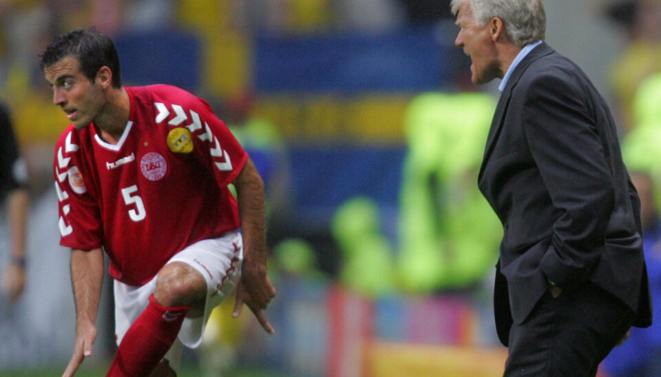 Niclas Jensen var i mange år den tidligere danske fodboldlandstræner Morten Olsens sikre kort på vestre backen. (Arkivfoto).