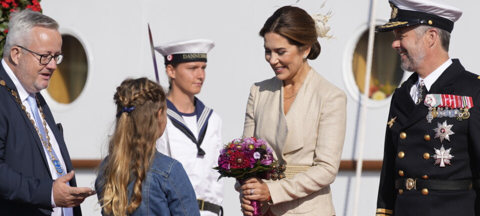 Nu er Frederik og Mary ankommet til Fyn