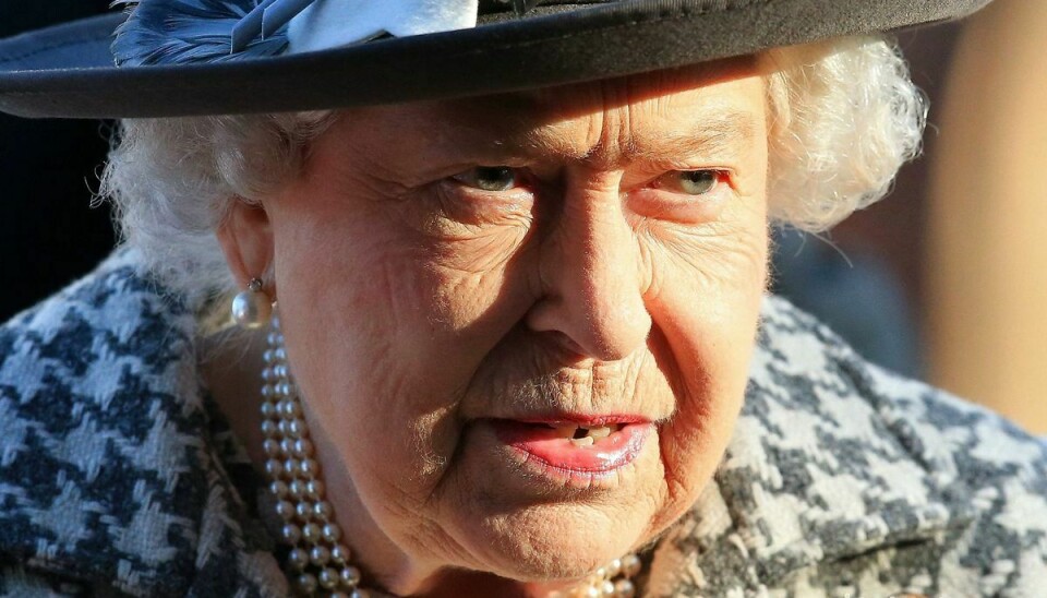 Dronning Elizabeth har været på hospitalet